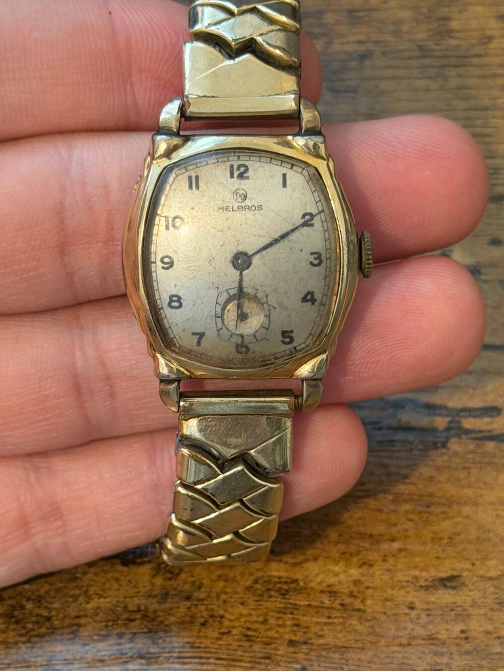 Helbros Vintage Automatic Mens Watch